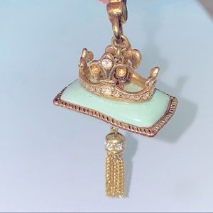 Juicy Couture Crown on Pillow Charm